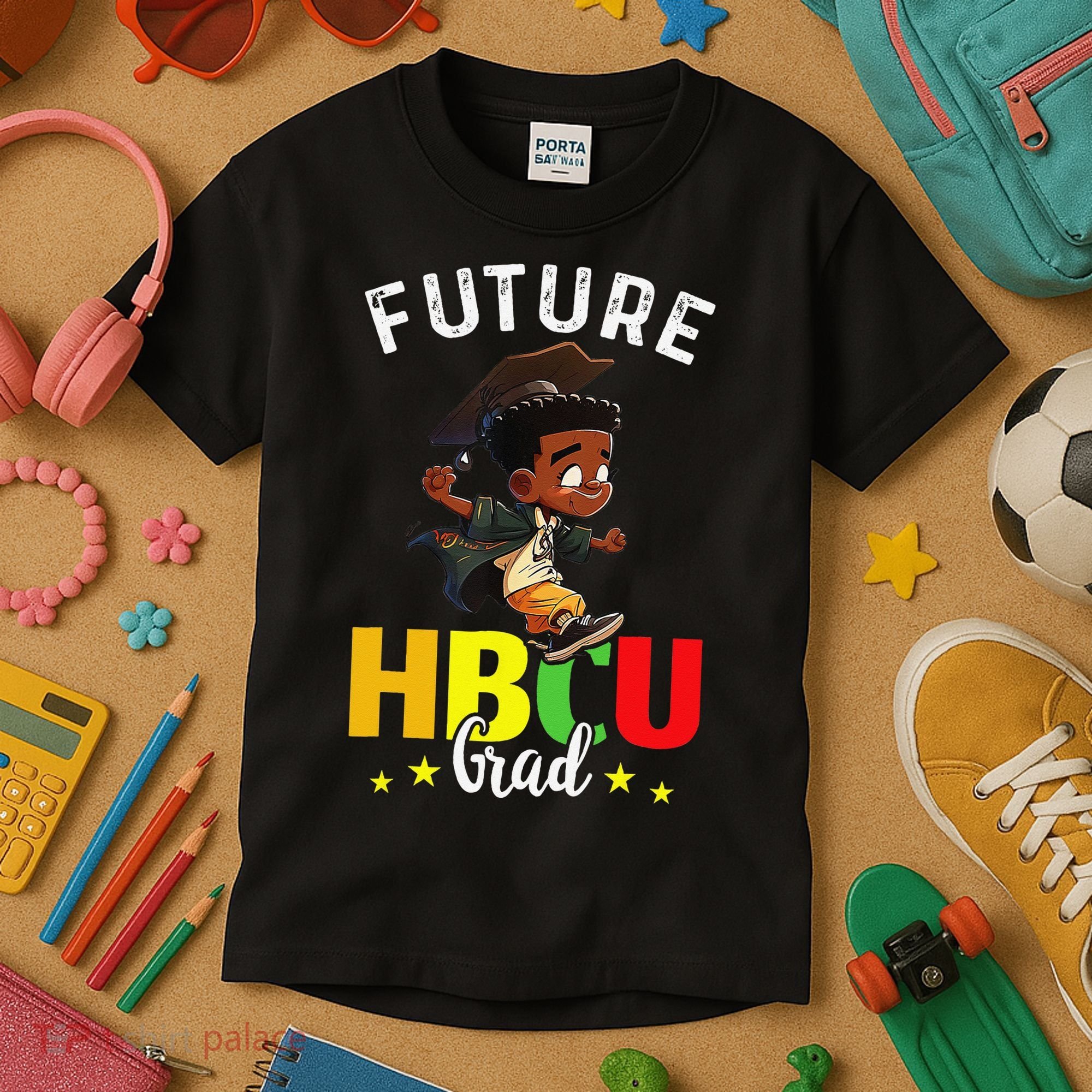 Future HBCU Grad Graduation HBCU Future College Student Kids T-Shirt