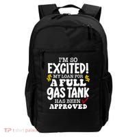 Funny High Gas Price Joke Meme Backpack thumb 0