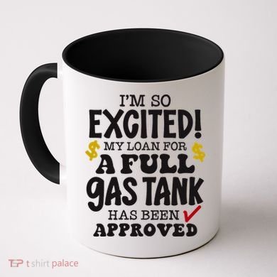 Funny High Gas Price Joke Meme Coffee Mug