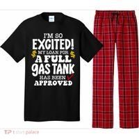 Funny High Gas Price Joke Meme Pajama Set thumb 0