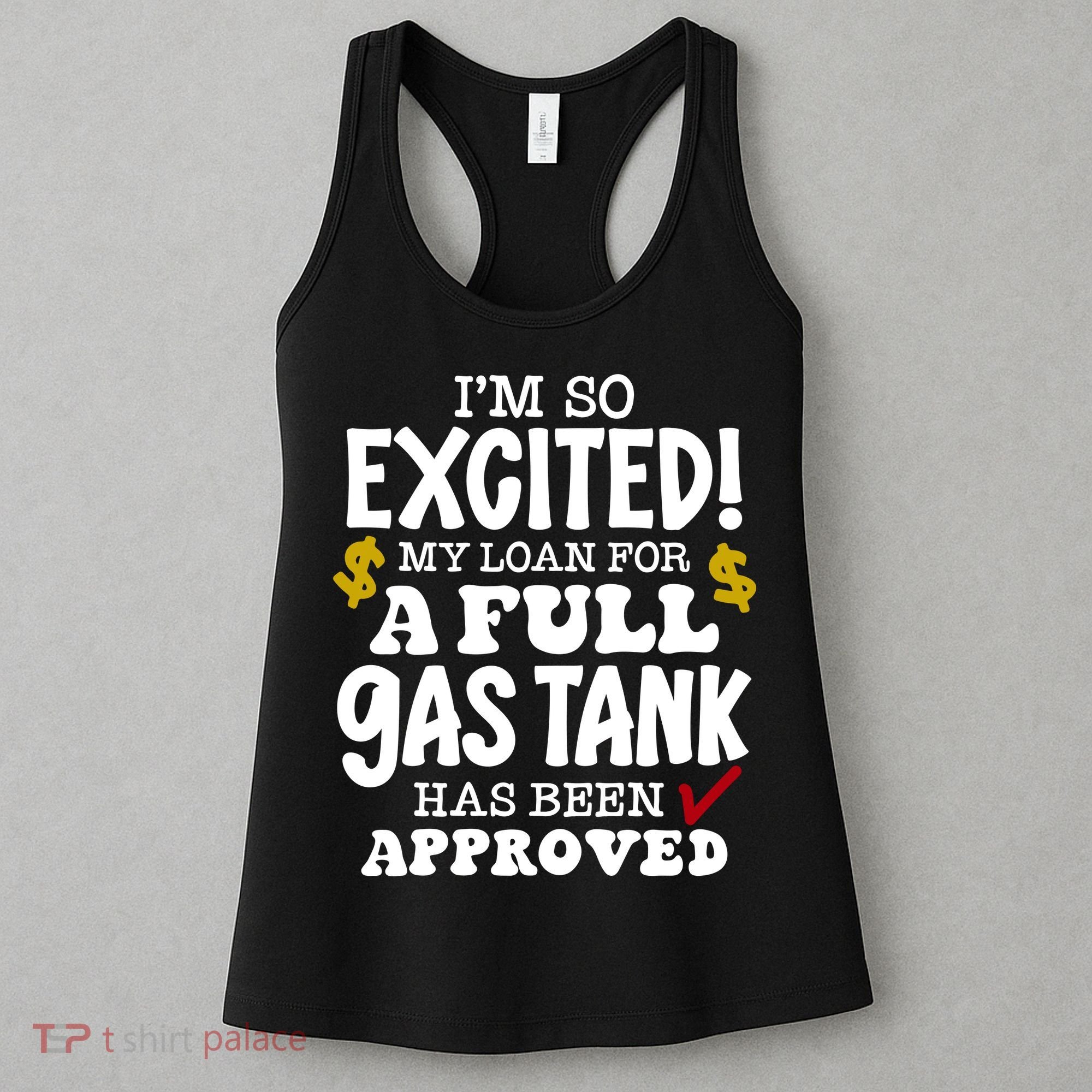 Funny High Gas Price Joke Meme Women's Tank Top
