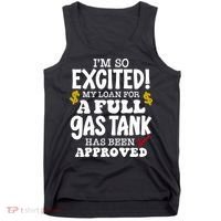 Funny High Gas Price Joke Meme Tank Top thumb 0