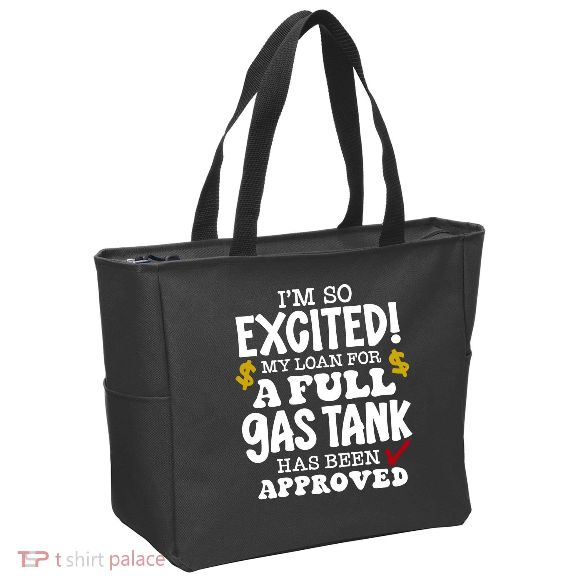 Funny High Gas Price Joke Meme Tote Bag