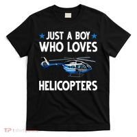 Funny Helicopter Gift Boy Pilot Aviator T-Shirt thumb 0