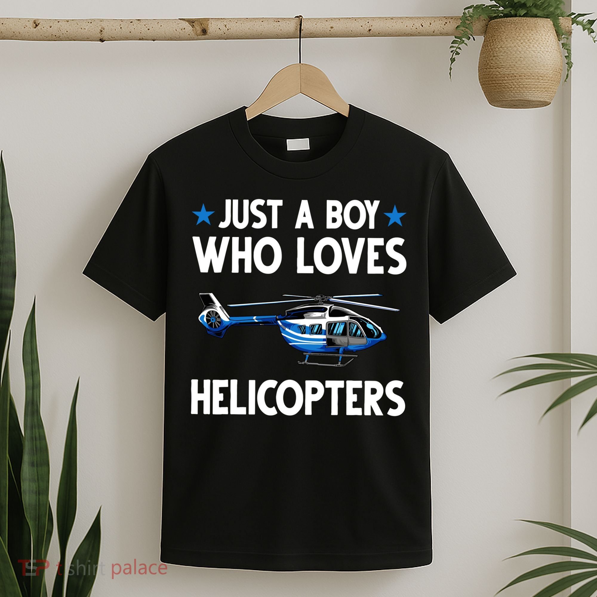 Funny Helicopter Gift Boy Pilot Aviator T-Shirt