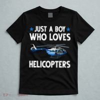 Funny Helicopter Gift Boy Pilot Aviator T-Shirt thumb 5
