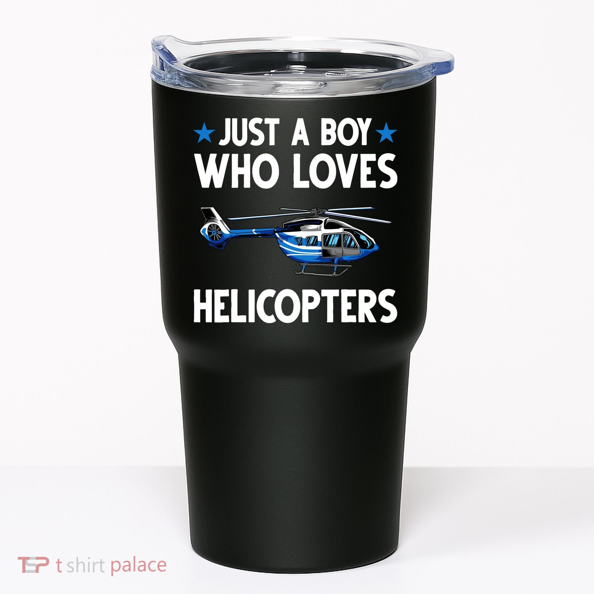 Funny Helicopter Gift Boy Pilot Aviator Tumbler