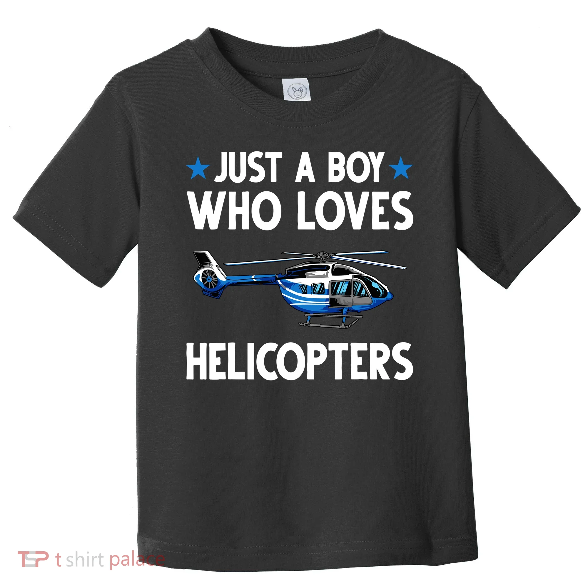 Funny Helicopter Gift Boy Pilot Aviator Toddler T-Shirt