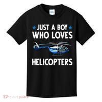 Funny Helicopter Gift Boy Pilot Aviator Kids T-Shirt thumb 0