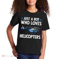Funny Helicopter Gift Boy Pilot Aviator Kids T-Shirt thumb 2