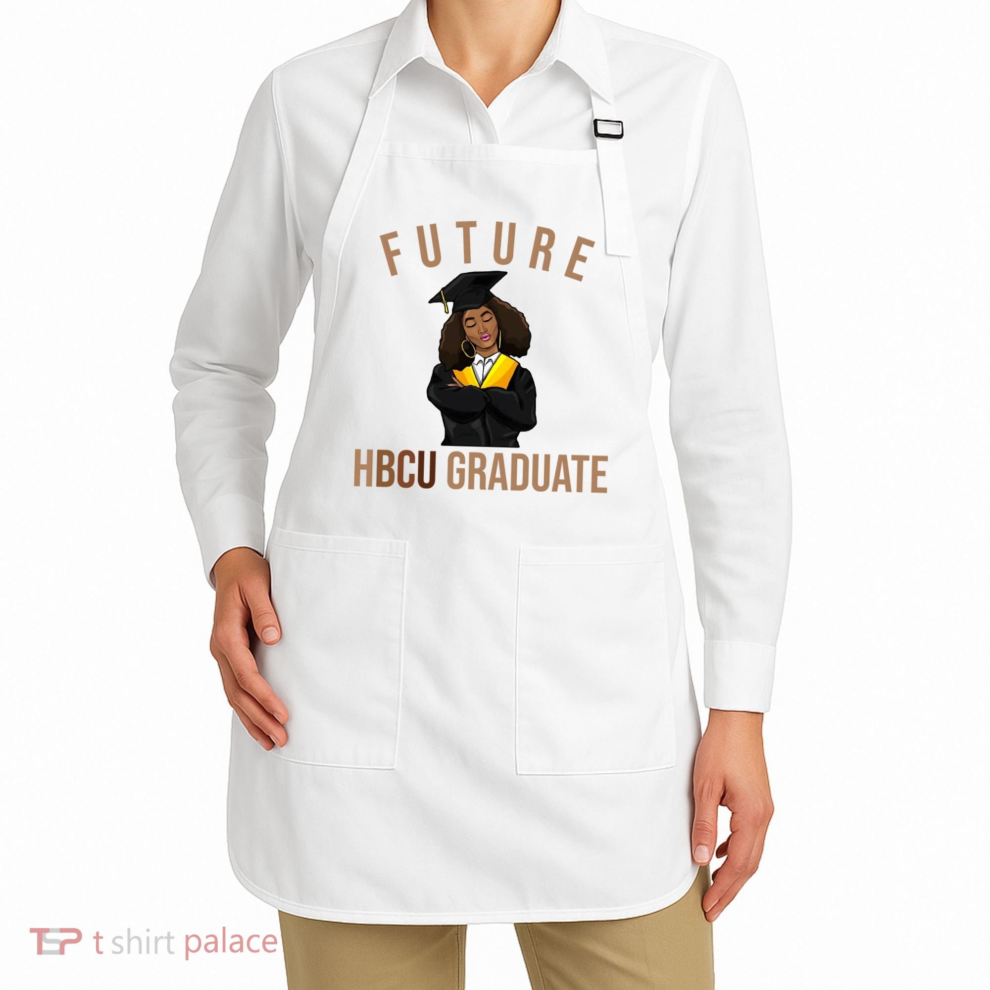 Future HBCU Graduate Historical Black College Apron