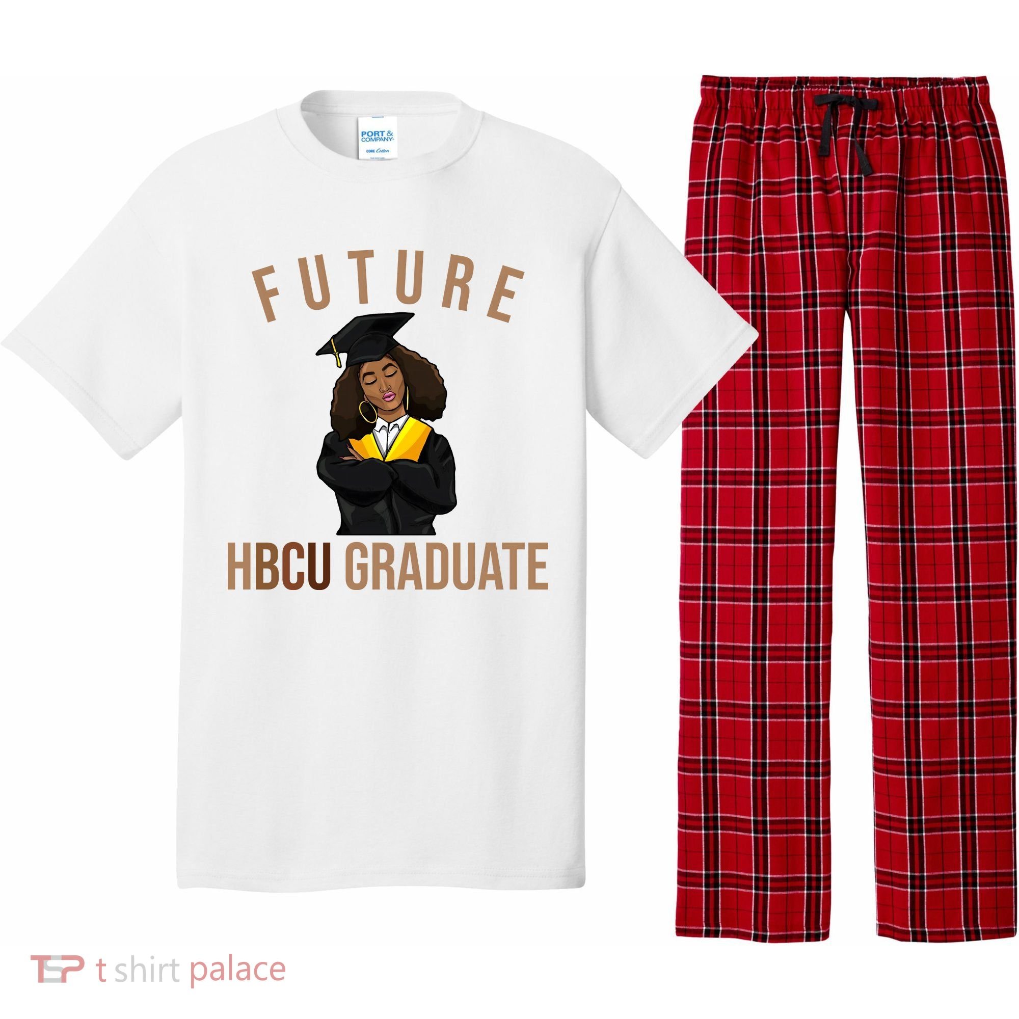 Future HBCU Graduate Historical Black College Pajama Set