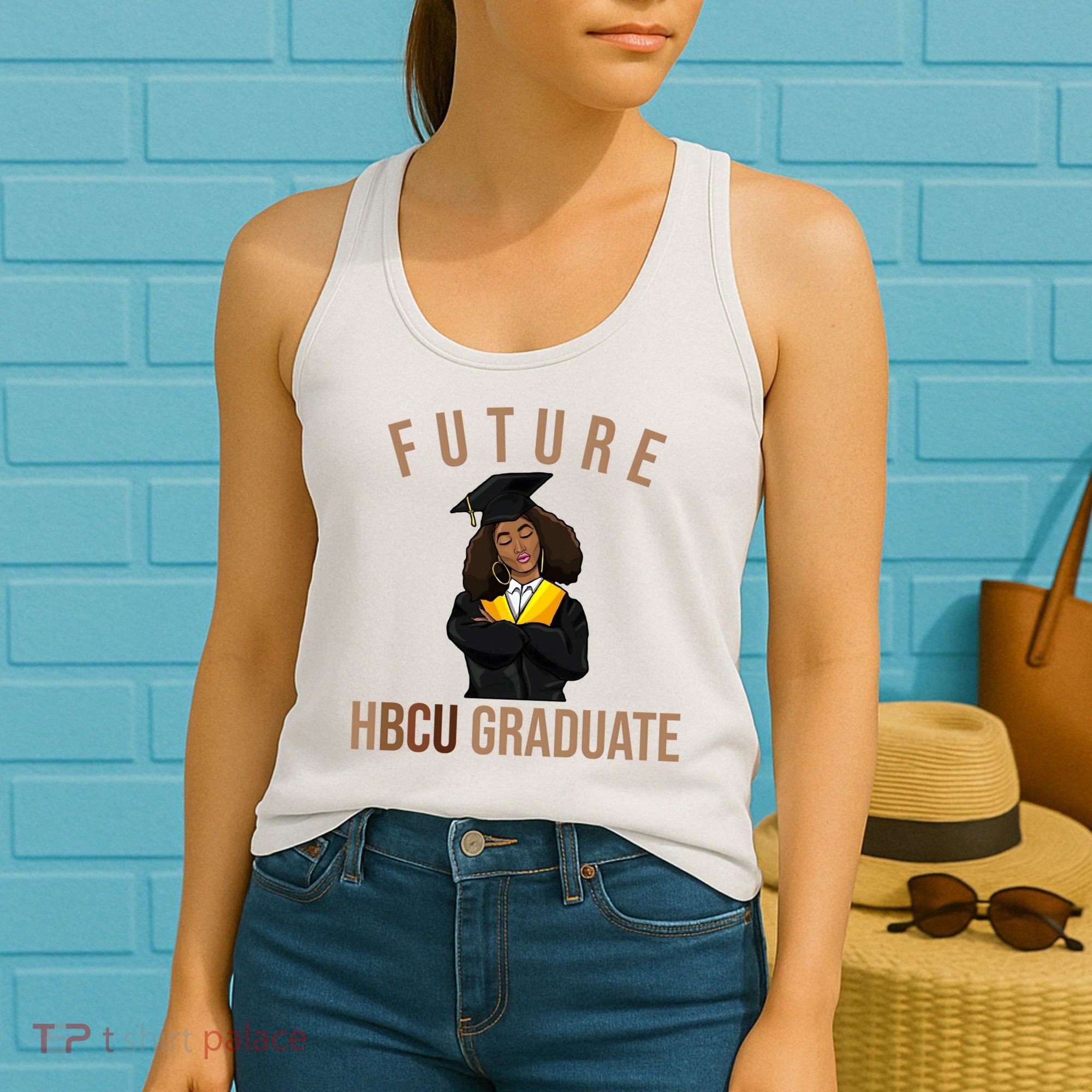 Future HBCU Graduate Historical Black College Women's Tank Top