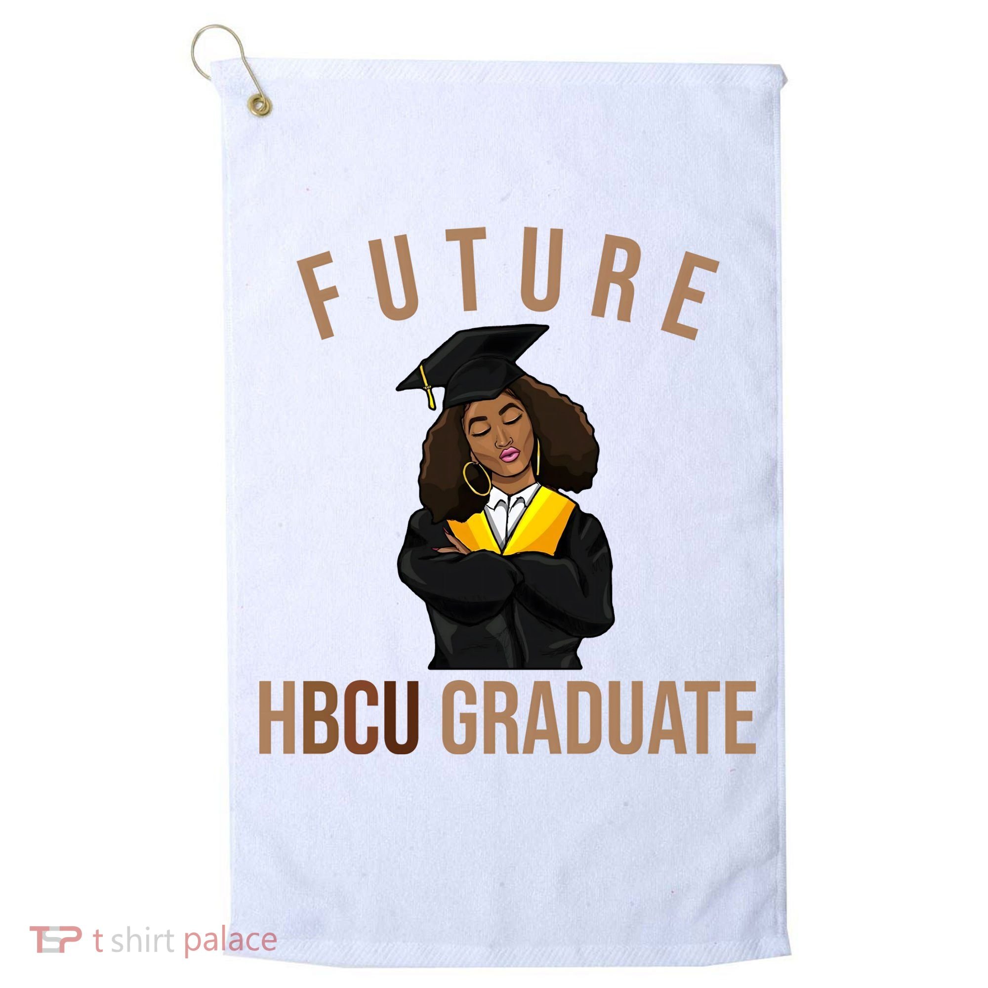 Future HBCU Graduate Historical Black College Golf Towel