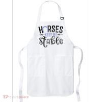 Funny Horse Gift For Women Horses Keep Me Stable Apron thumb 0