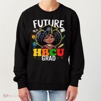 Future Hbcu Grad Afro Black History Month Women's Sweatshirt thumb 0