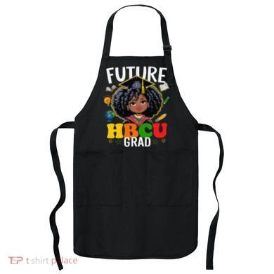 Future Hbcu Grad Afro Black History Month Apron