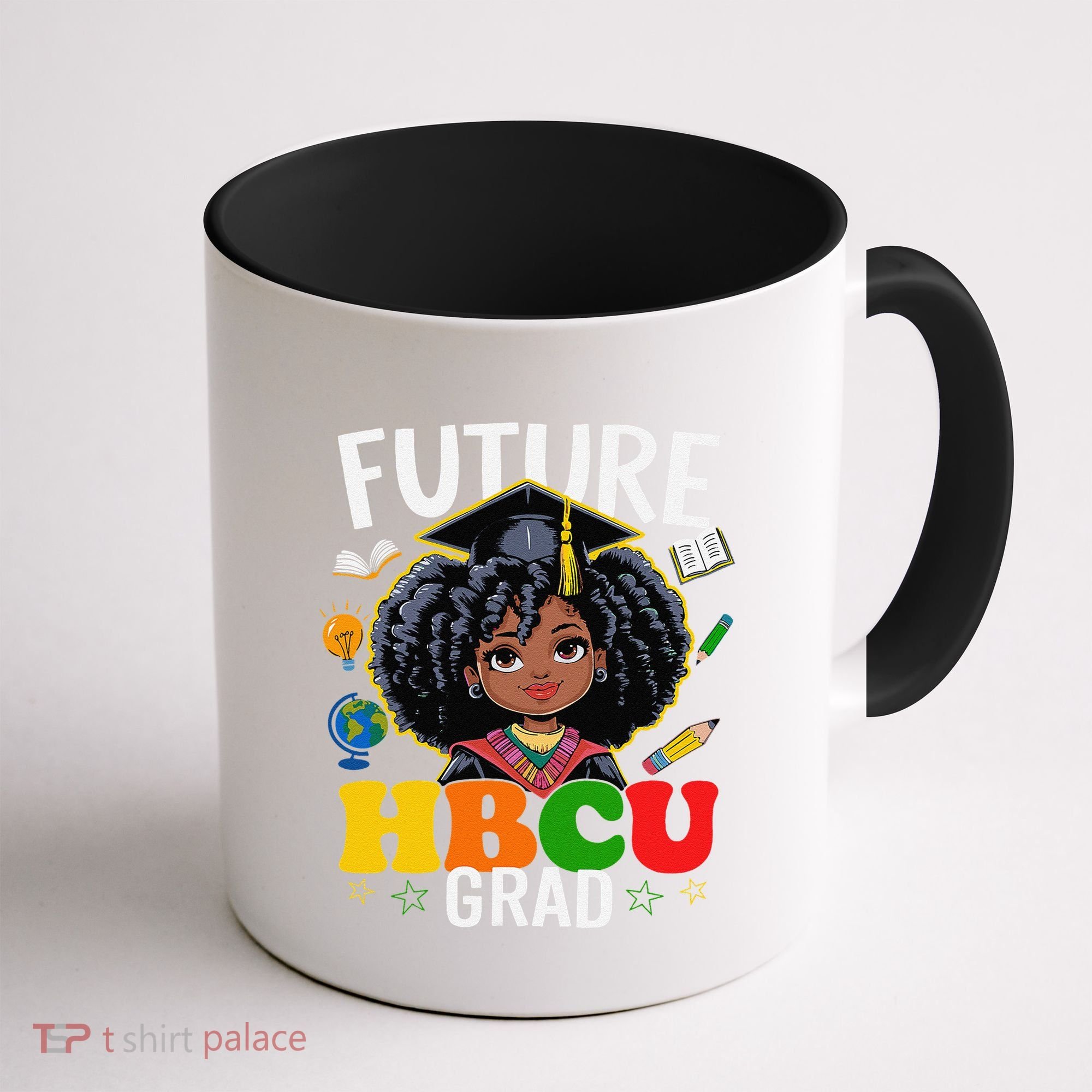 Future Hbcu Grad Afro Black History Month Coffee Mug