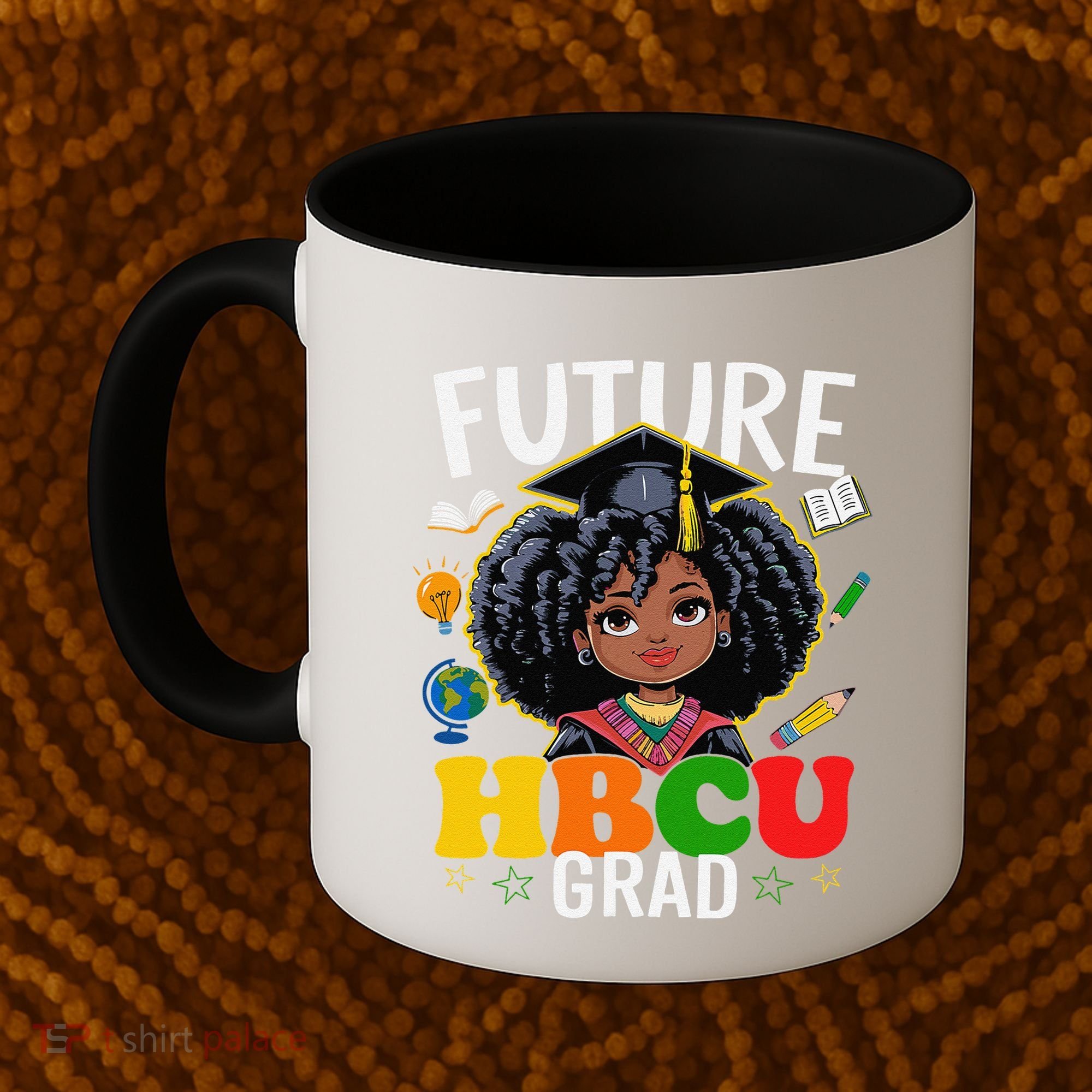 Future Hbcu Grad Afro Black History Month Coffee Mug