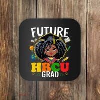 Future Hbcu Grad Afro Black History Month Coaster thumb 0