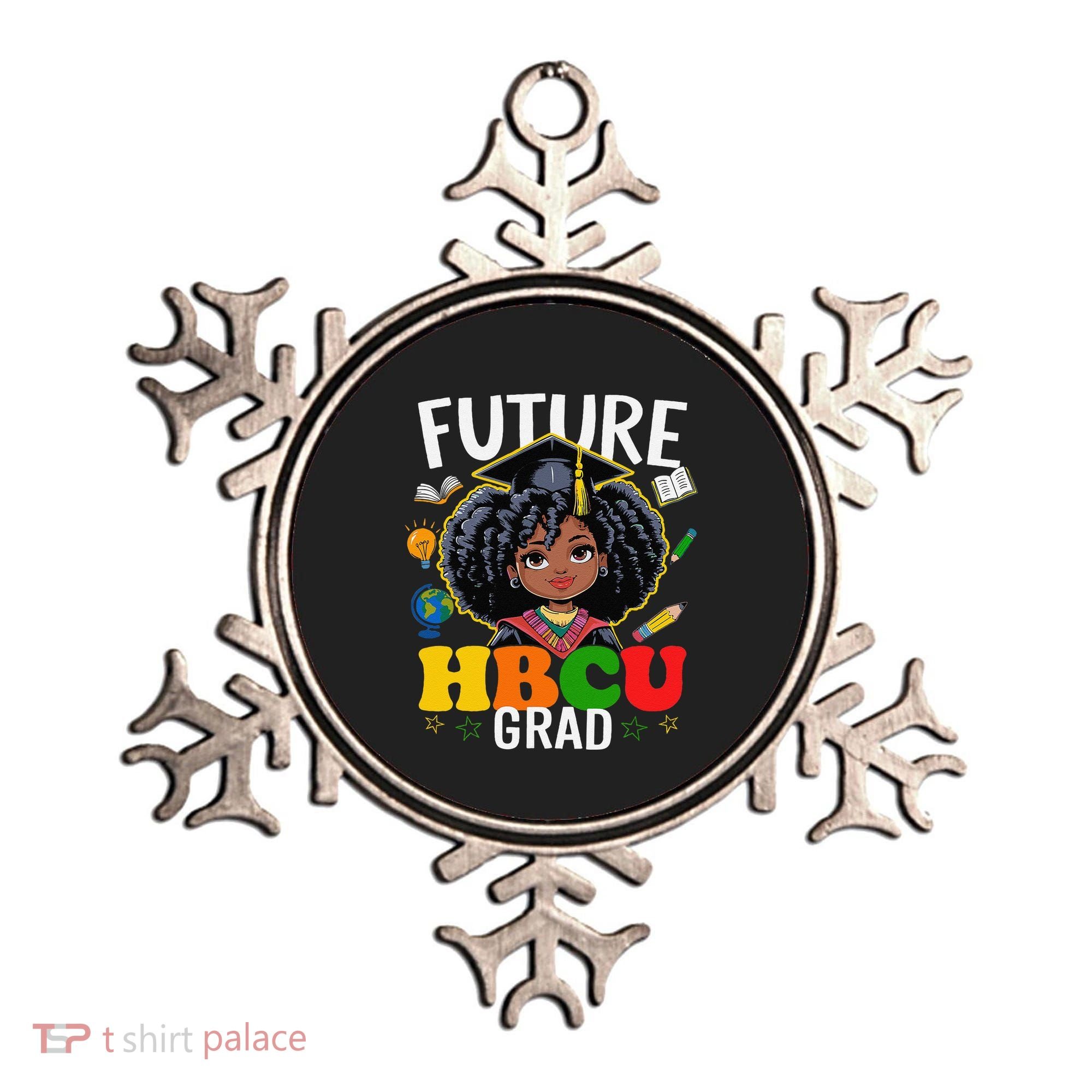 Future Hbcu Grad Afro Black History Month Ornament