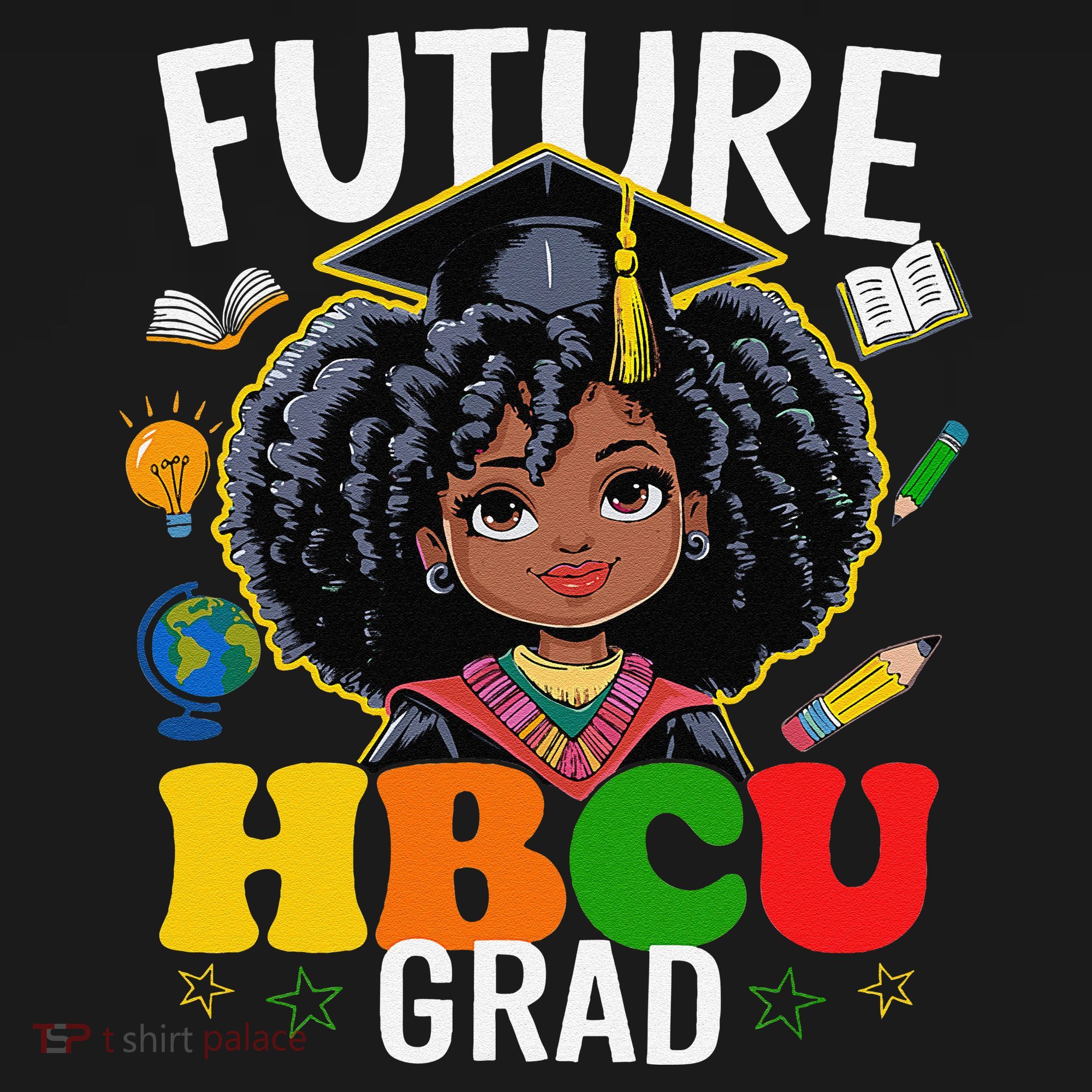 Future Hbcu Grad Afro Black History Month Tank Top
