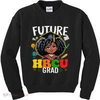 Future Hbcu Grad Afro Black History Month Kids Sweatshirt thumb 0