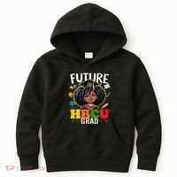 Future Hbcu Grad Afro Black History Month Kids Hoodie thumb 0