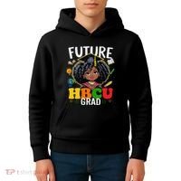 Future Hbcu Grad Afro Black History Month Kids Hoodie thumb 4