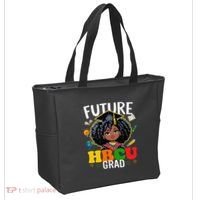 Future Hbcu Grad Afro Black History Month Tote Bag thumb 2