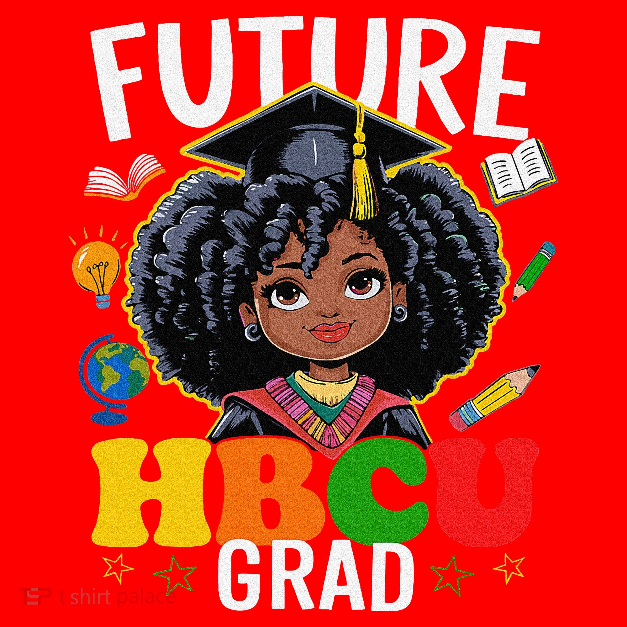 Future Hbcu Grad Afro Black History Month Santa Hat