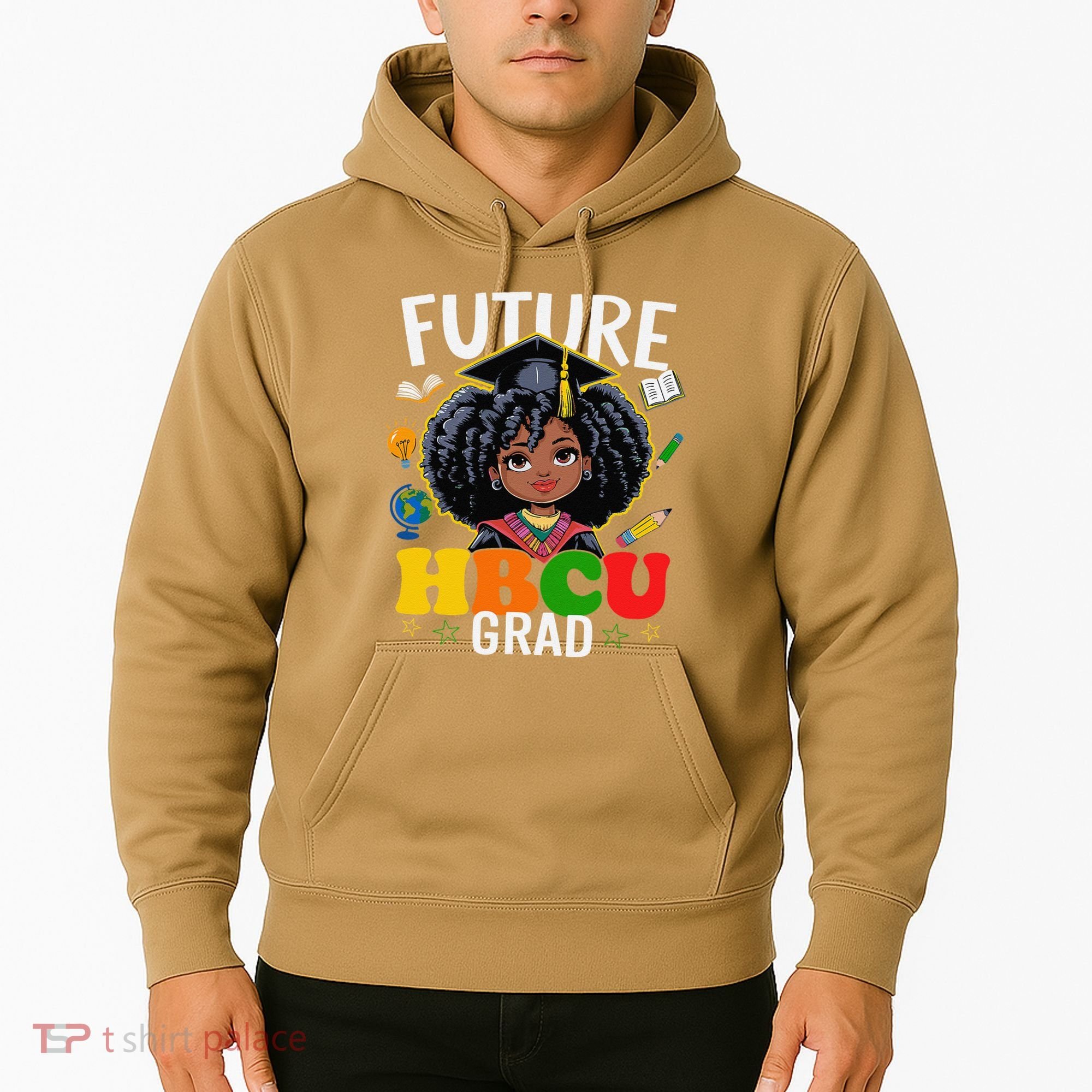 Future Hbcu Grad Afro Black History Month Hoodie