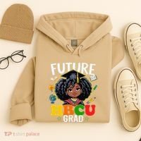 Future Hbcu Grad Afro Black History Month Hoodie thumb 4
