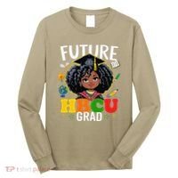 Future Hbcu Grad Afro Black History Month Long Sleeve Shirt thumb 0