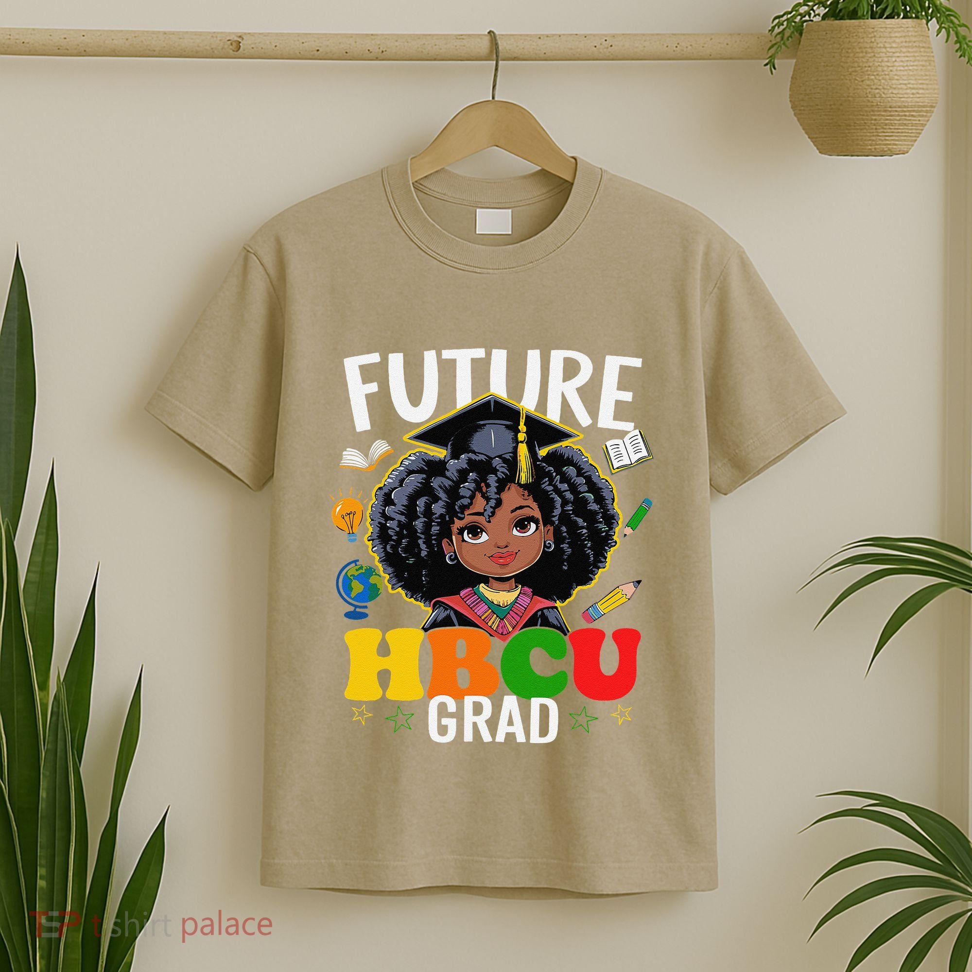 Future Hbcu Grad Afro Black History Month T-Shirt