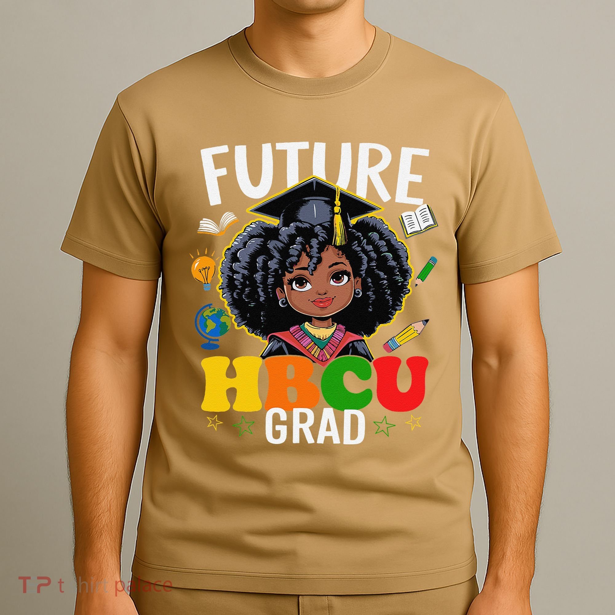 Future Hbcu Grad Afro Black History Month T-Shirt