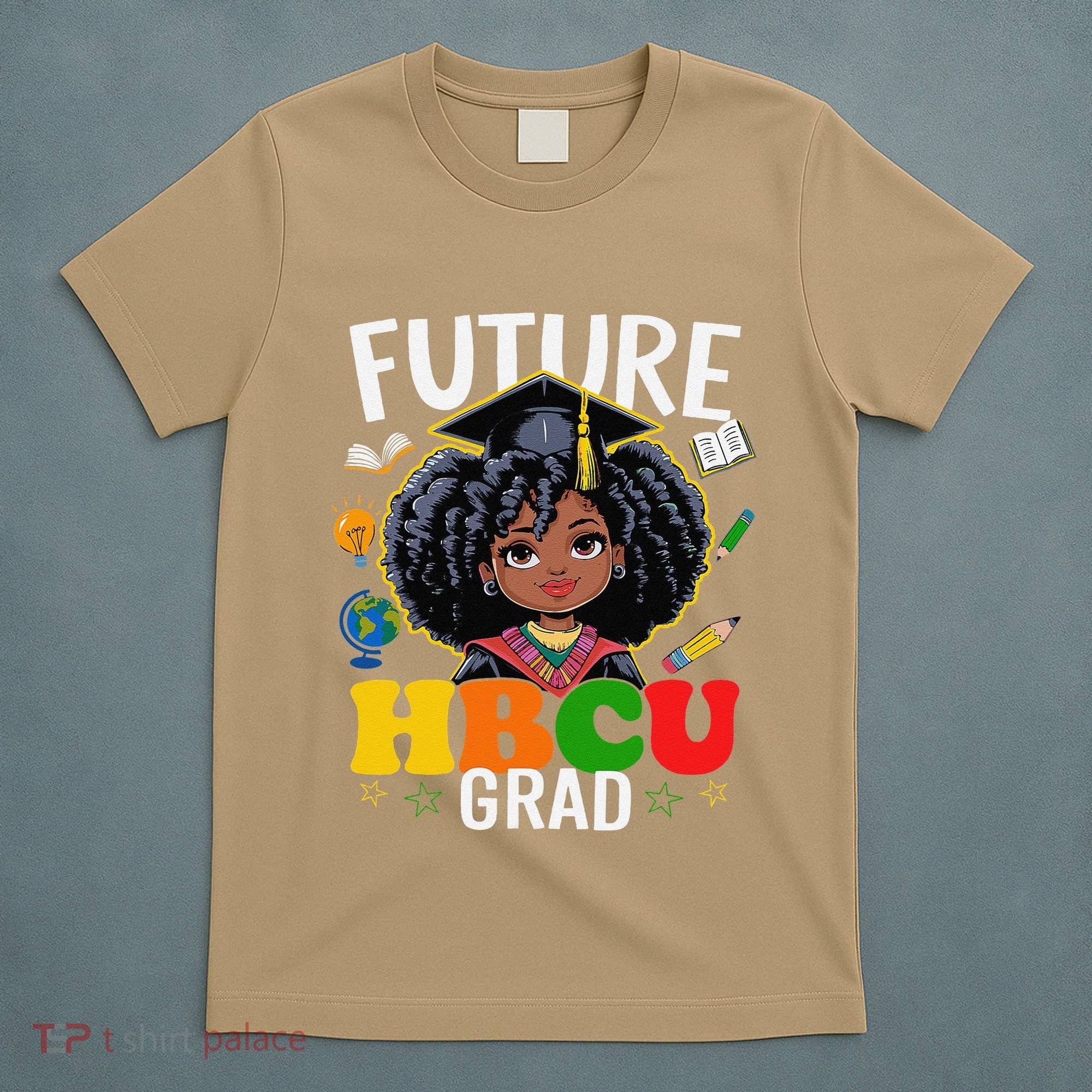 Future Hbcu Grad Afro Black History Month T-Shirt
