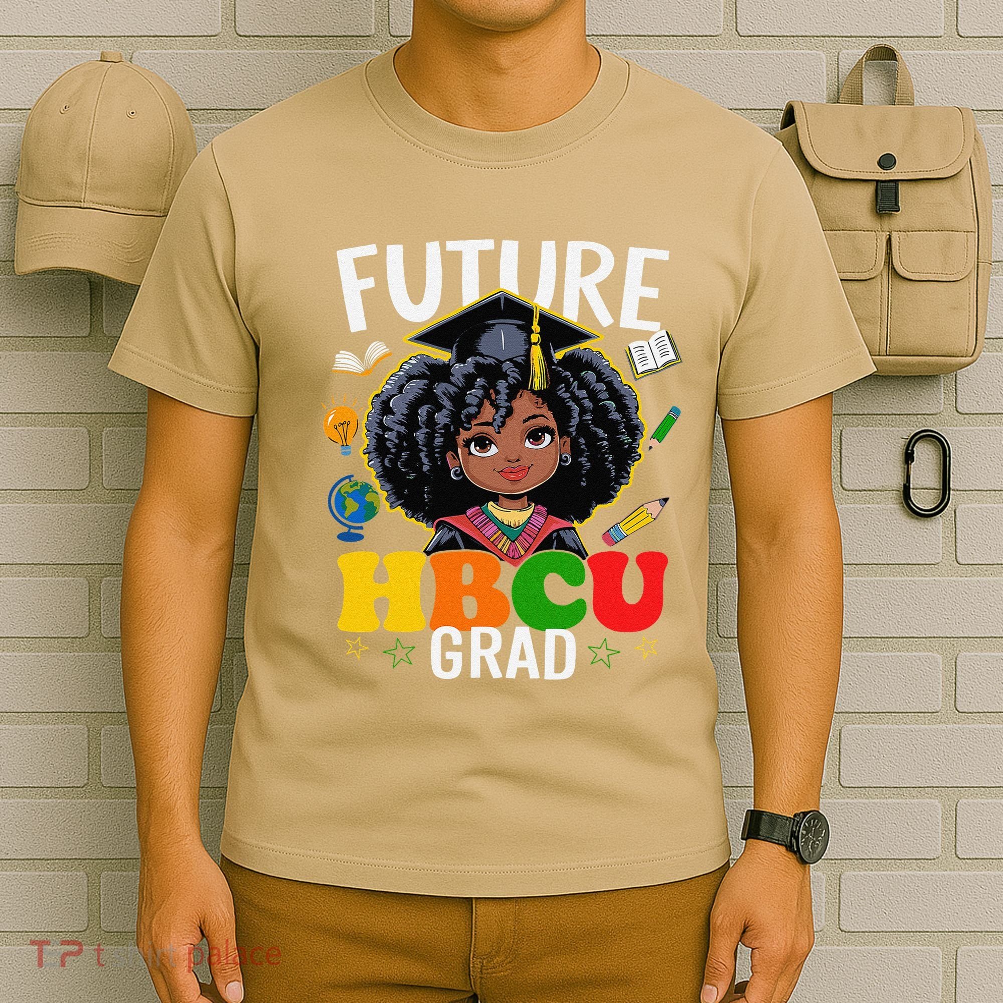 Future Hbcu Grad Afro Black History Month T-Shirt