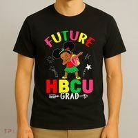 Future HBCU Grad Girl Graduation HBCU T-Shirt thumb 3
