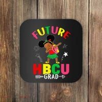 Future HBCU Grad Girl Graduation HBCU Coaster thumb 0