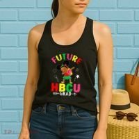 Future HBCU Grad Girl Graduation HBCU Women's Tank Top thumb 2