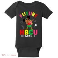Future HBCU Grad Girl Graduation HBCU Baby Bodysuit thumb 0