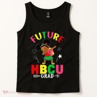 Future HBCU Grad Girl Graduation HBCU Tank Top thumb 2