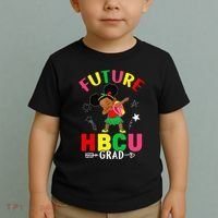 Future HBCU Grad Girl Graduation HBCU Toddler T-Shirt thumb 2