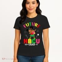 Future HBCU Grad Girl Graduation HBCU Women's T-Shirt thumb 4