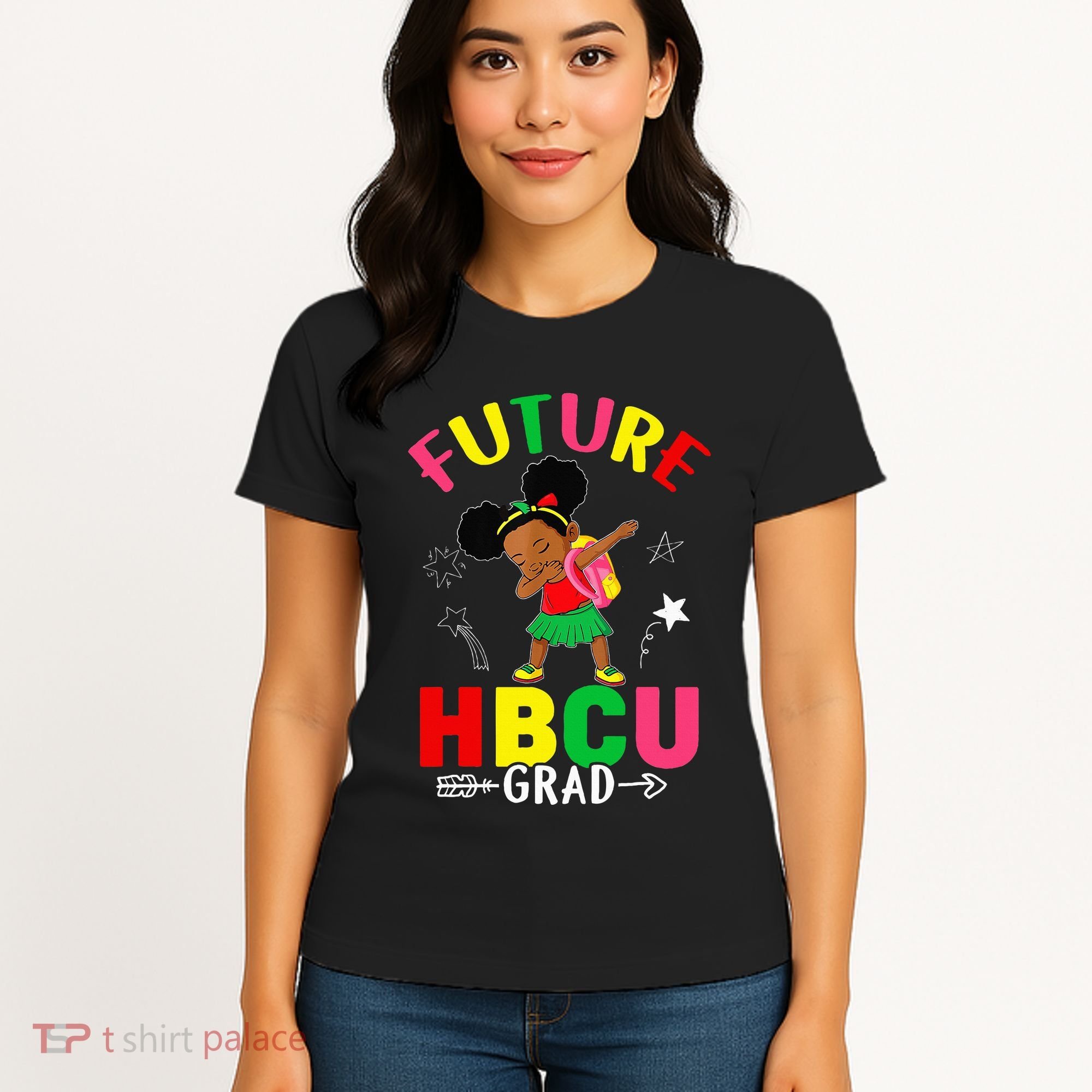 Future HBCU Grad Girl Graduation HBCU Women's T-Shirt