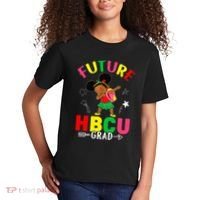 Future HBCU Grad Girl Graduation HBCU Kids T-Shirt thumb 2