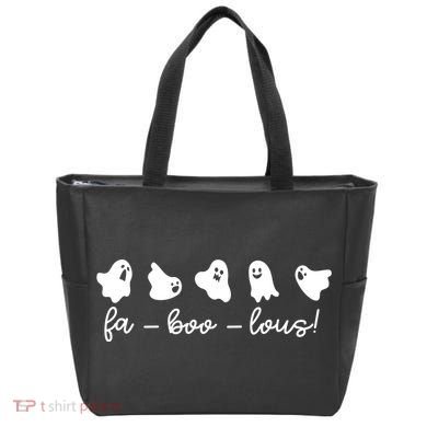 Faboolous Halloween Ghosts Cute Tote Bag