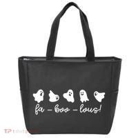 Faboolous Halloween Ghosts Cute Tote Bag thumb 0