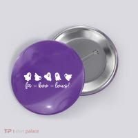 Faboolous Halloween Ghosts Cute Button thumb 0